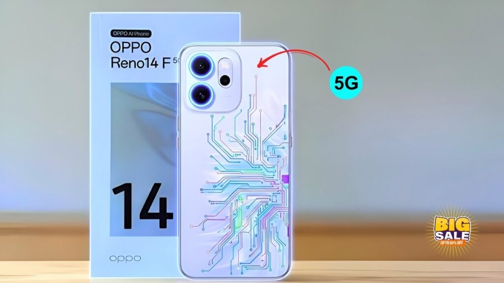 Oppo Reno 14F 5G Launched with 64MP OIS Camera 120Hz AMOLED Display & 67W Fast Charging