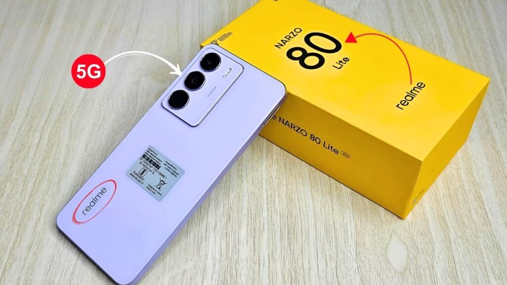Realme Narzo 80 Lite 5G Launch 120Hz Display 6000mAh Battery and Full Specs at a Budget Price