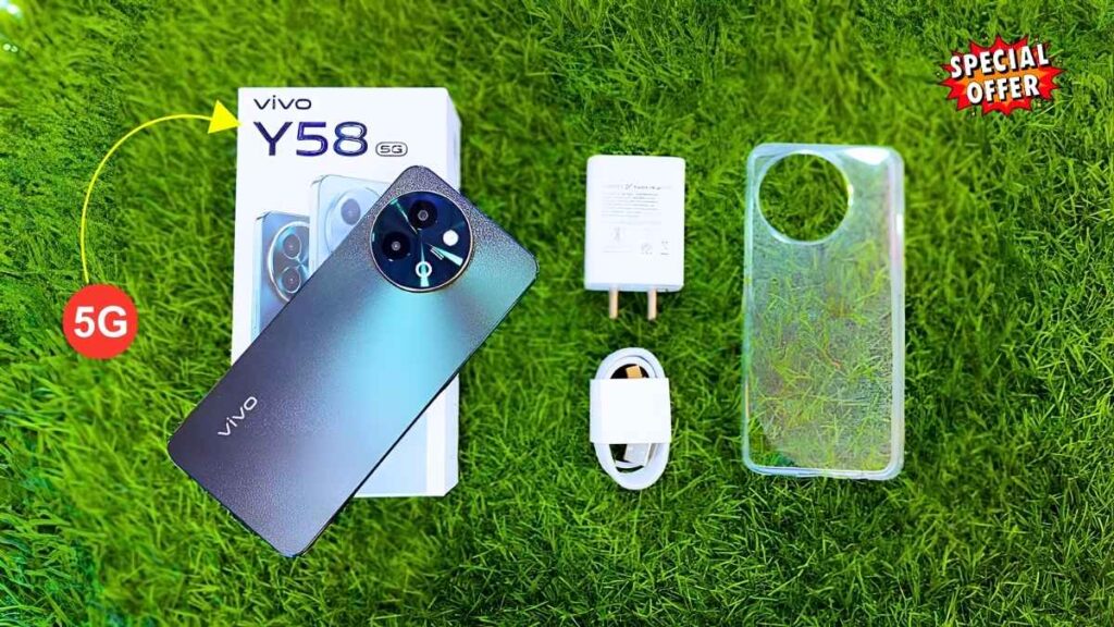 Vivo Y58 5G 2026 Launched Budget Smartphone with 6.72 inch Display 50MP Camera and Long Battery Life